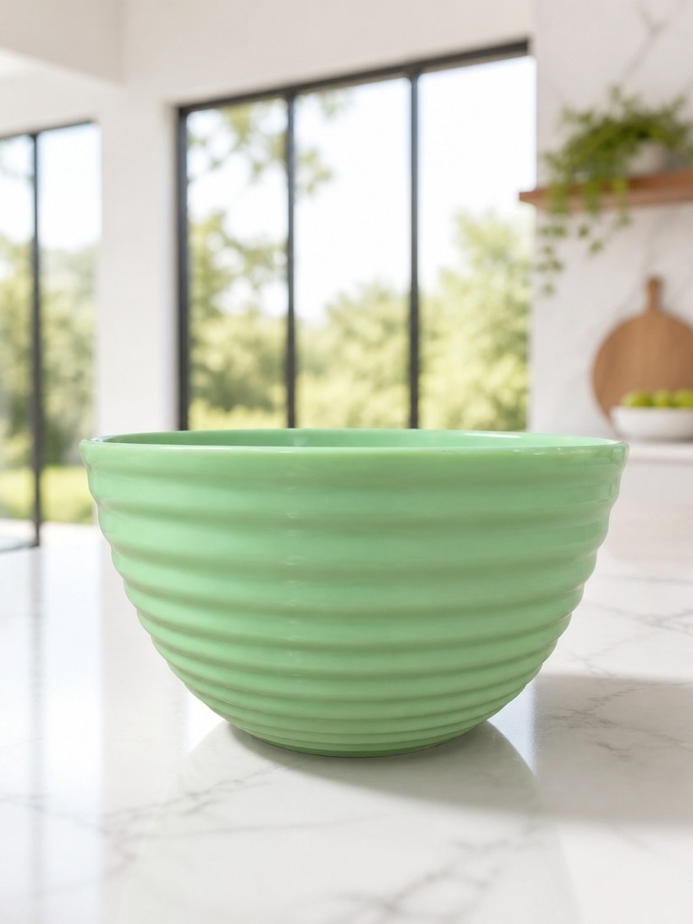 Mint Green Ceramic Decorative Bowl by